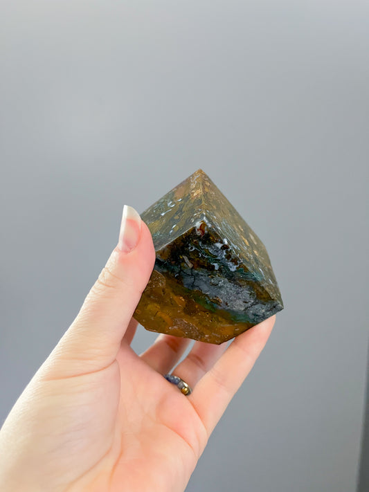 Ocean jasper cube