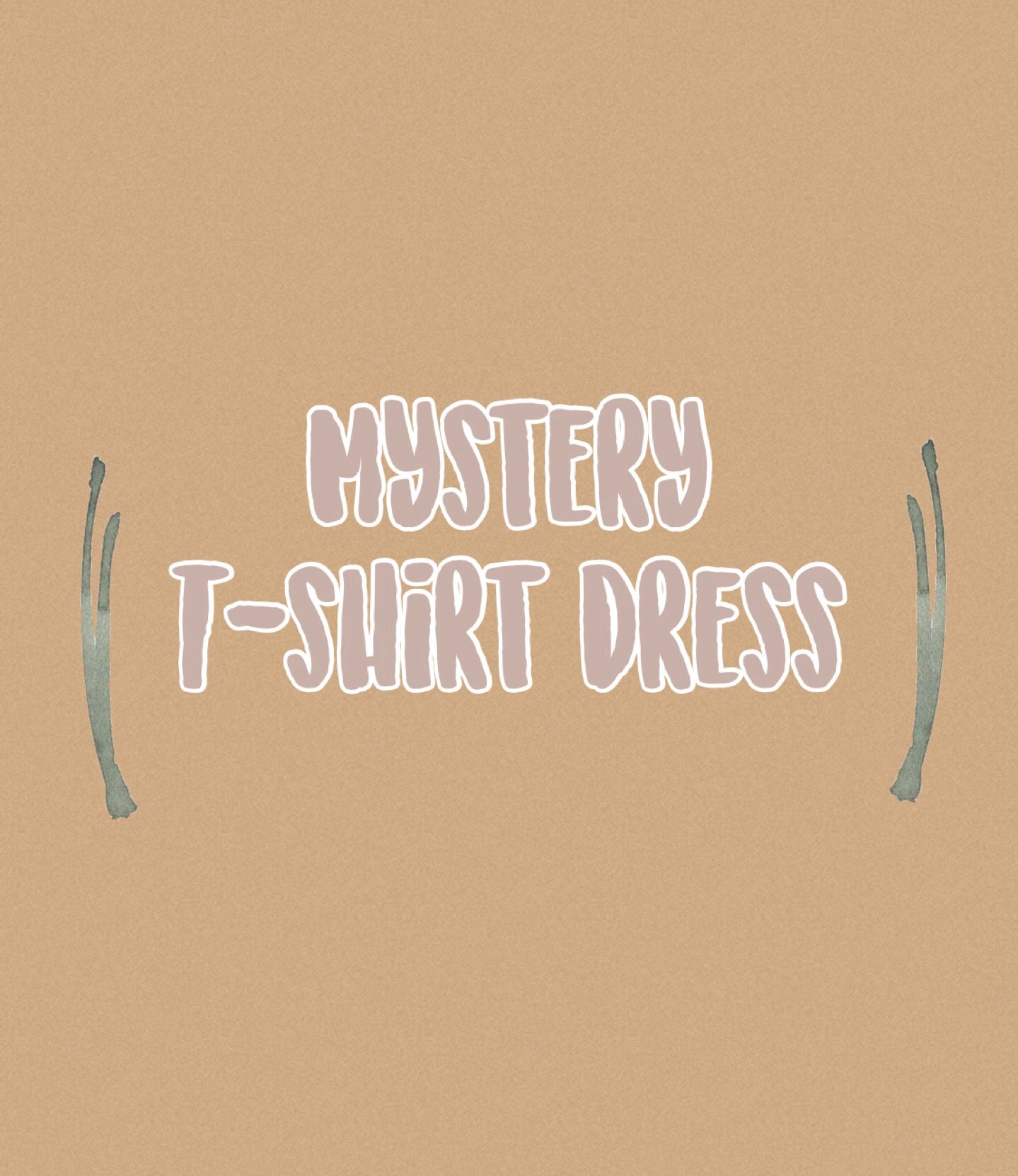 Mystery T-shirt dress